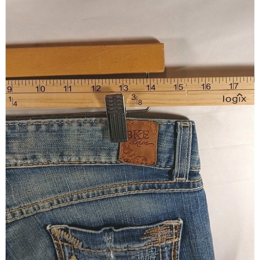 BKE Culture Womens Bootcut Jeans Blue Denim Medium Wash Size 30x31.5 - Picture 14 of 16